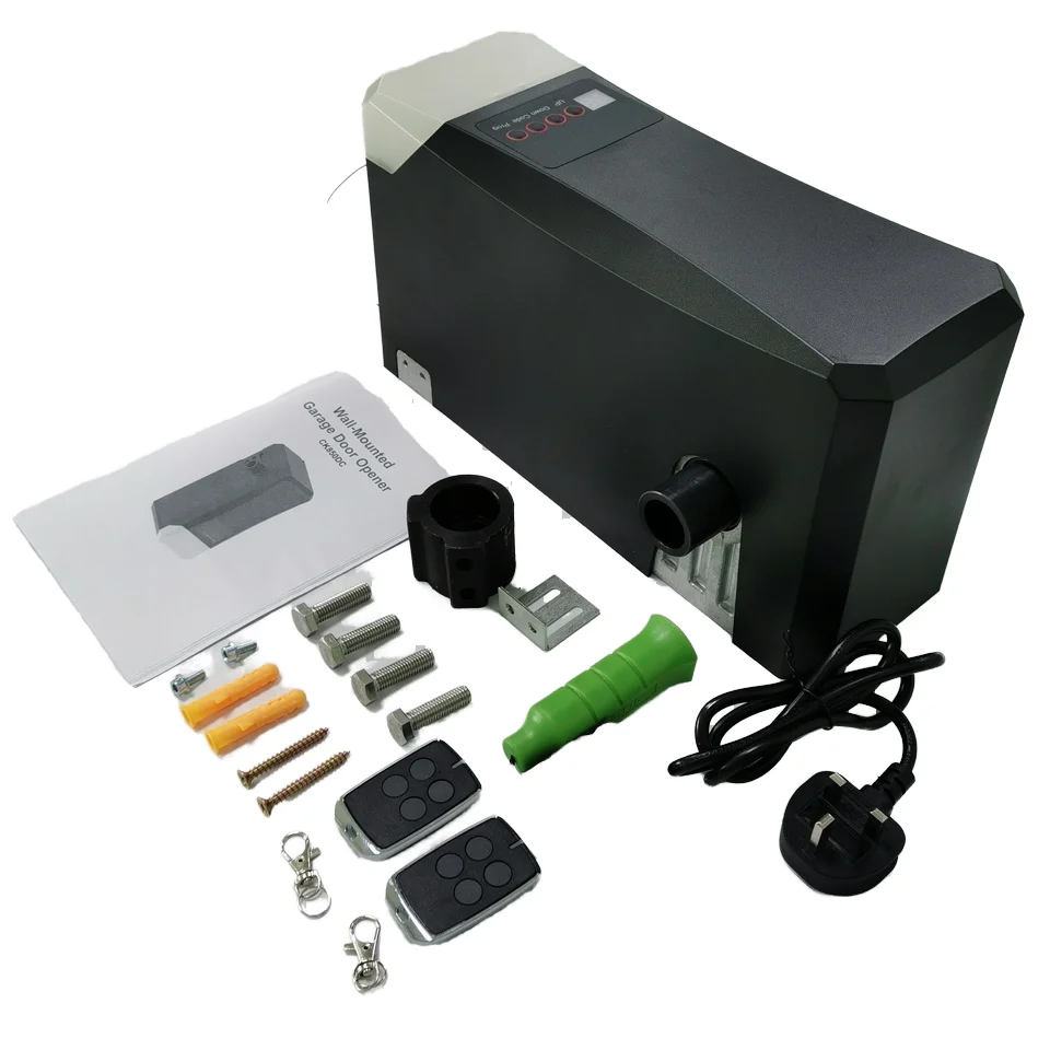 جهاز التحكم عن بعد الصناعي اللاسلكي التجاري الحديث ماكس. وزن الباب 100 كجم فتاحة باب جراج جانبية عالمية مثبتة على الحائط #1