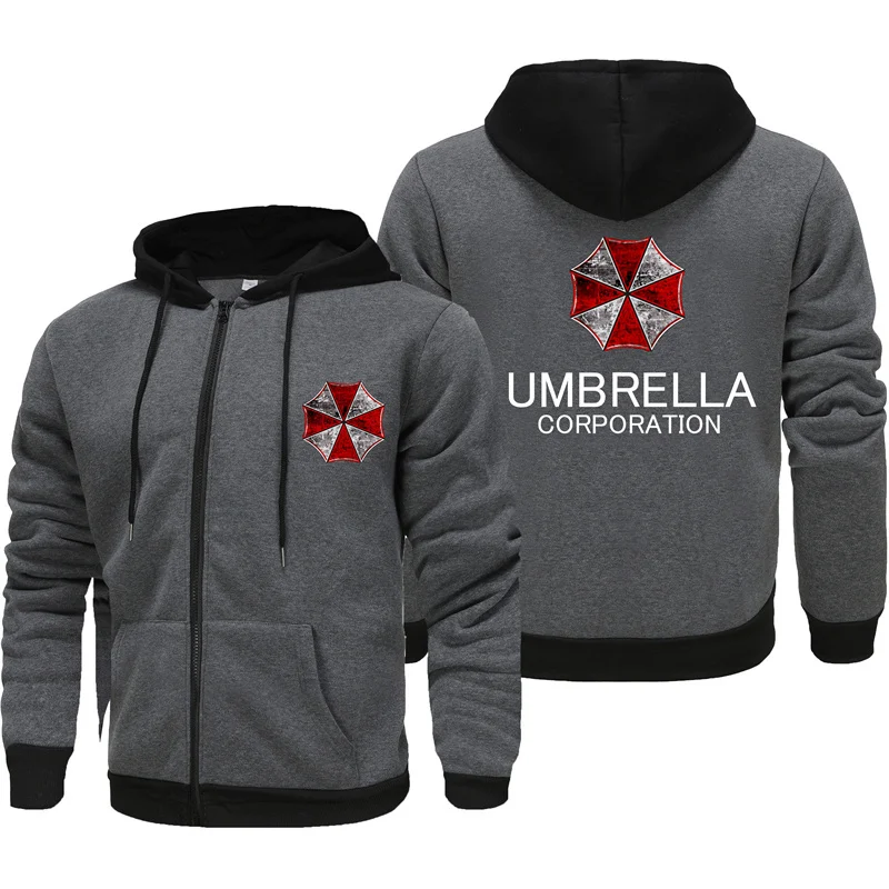 

New Fashion Fleece Zipper Hoodie Printed Casual Harajuku Fashion Zipper Sportswear Hoodie Men's Autumn/Winter Top