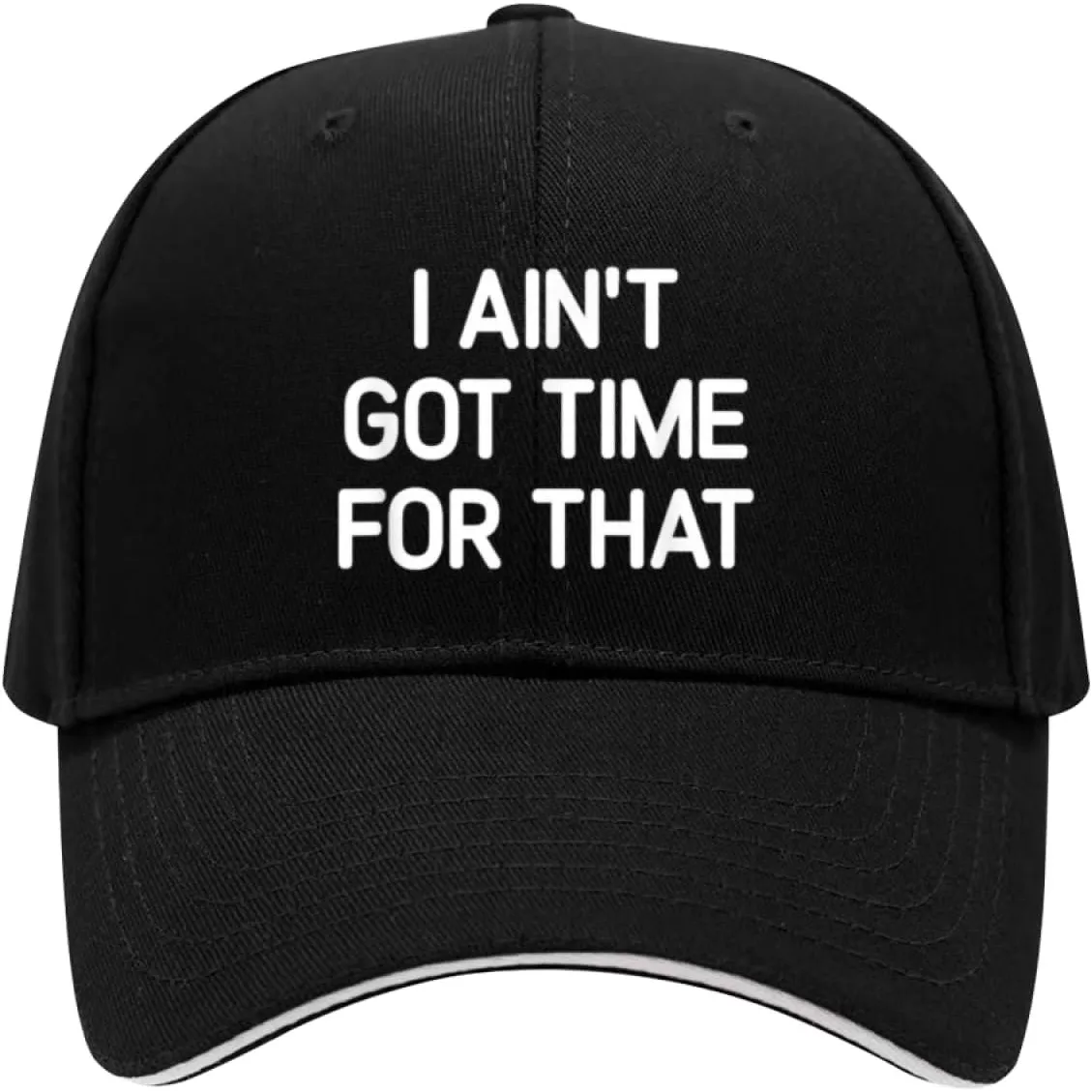 I Got Quiet that was The Warning Funny Sarcastic Hat Adjustable Baseball Dad Cap Unisex Men&Women