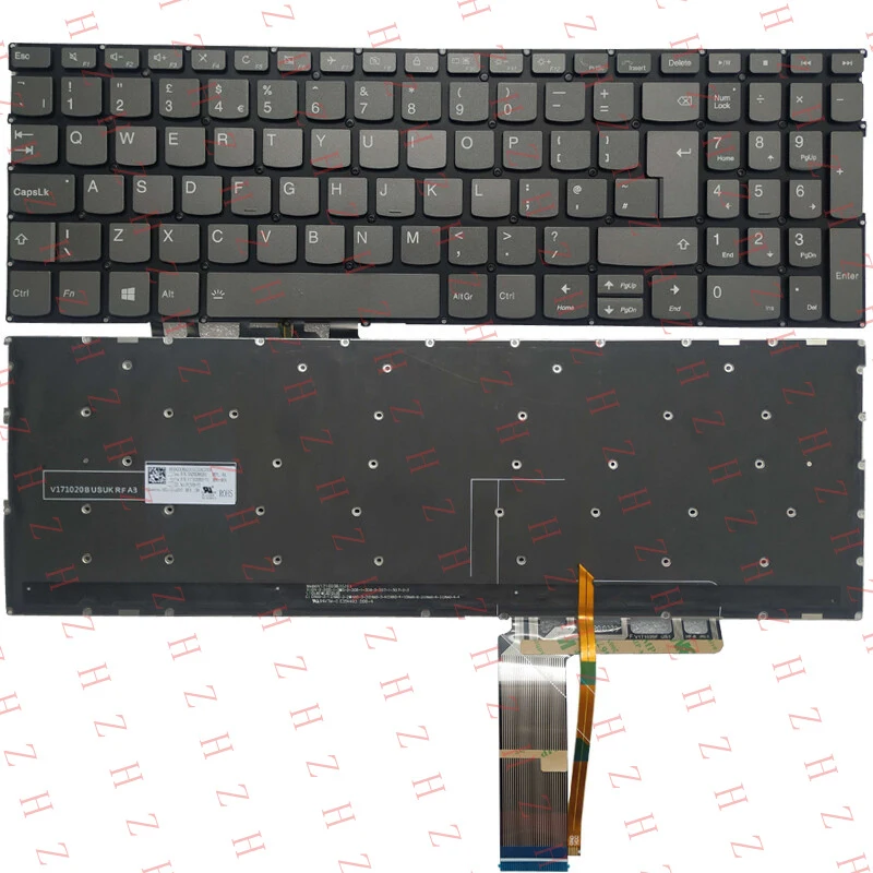 

НОВАЯ UK-клавиатура с подсветкой для ноутбуков Lenovo ThinkBook 15-IML 15-IIL