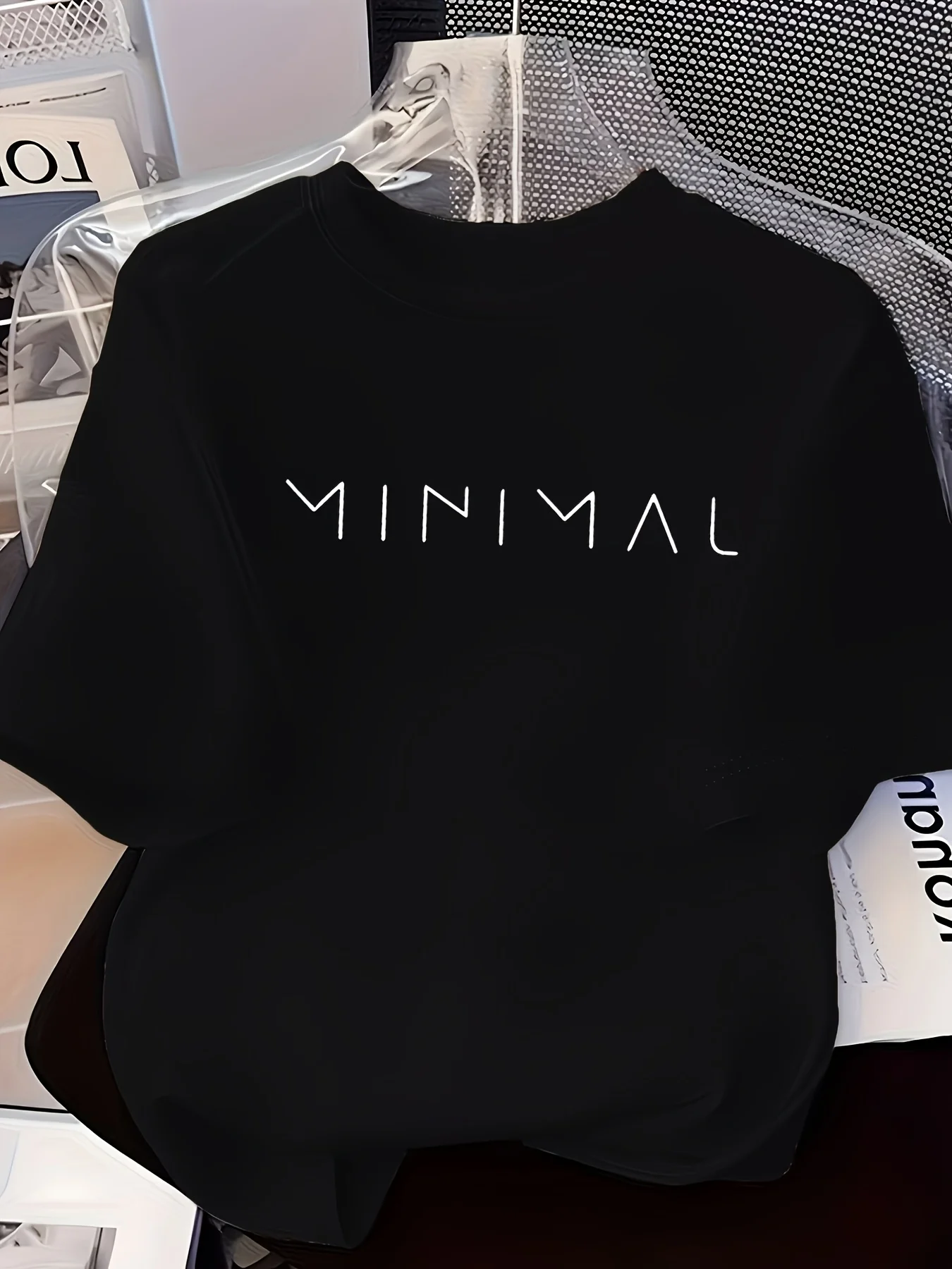 Letter Printed Pattern Casual Short Sleeved Comfortable Soft Top Suitable for Home/outdoor Breathable Casual Women's T-shirt