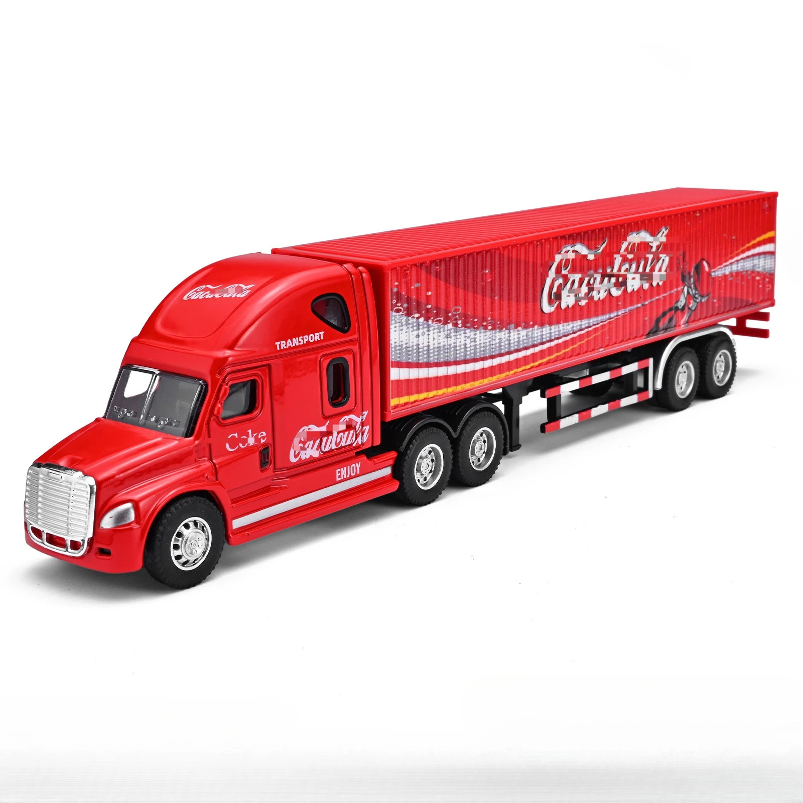 محاكاة شاحنة حاوية شاحنة سبيكة نموذج سيارة لعبة الزخرفية هدية للأطفال