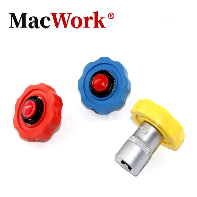 

Mini Ratchet Socket Wrench Covered Colorful Plastic Palm Ratchet Socket Finger Reversible Ratchet Handle 1/4“ 3/8” 1/2” Drive