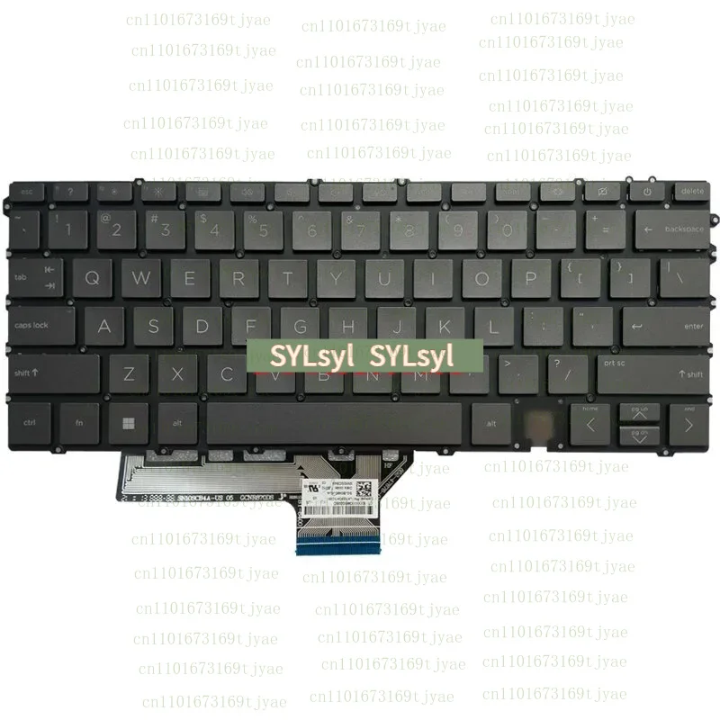 Клавиатура США для HP Spectre x360 14-ef1047nr 14-ef0068tu 14-ef0013dx TPN-C155
