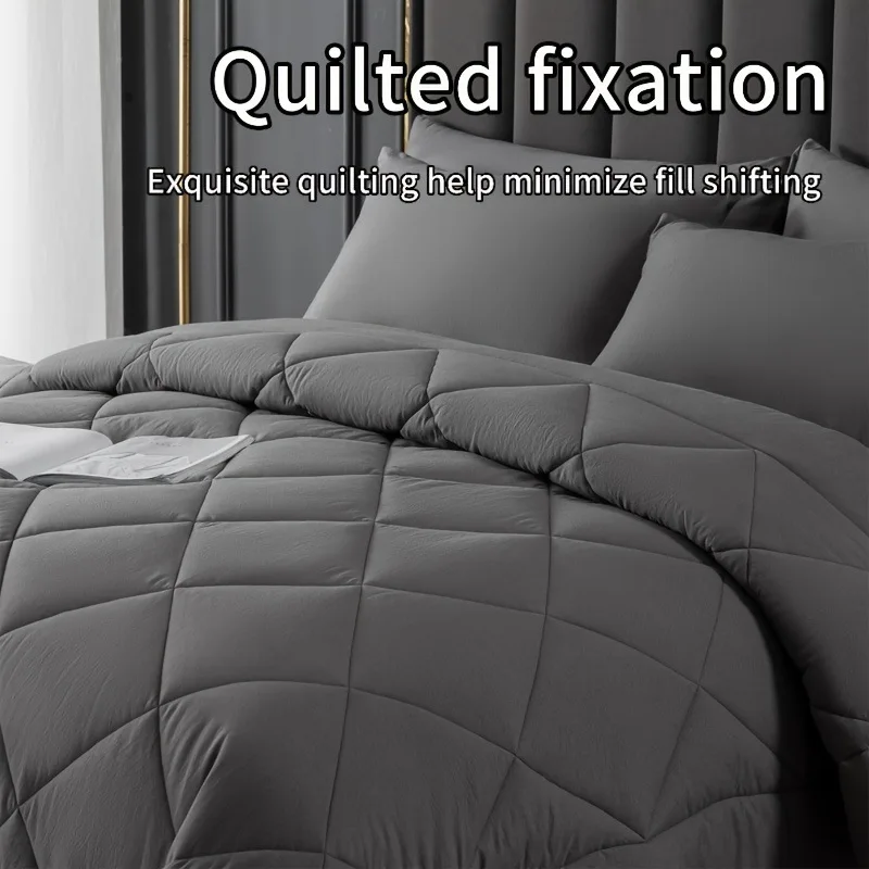 New Bedding Bedding, All Season Brushed, Autumn and Winter Special Quilting, Diamond Grid,Student Single Dormitory Bedding, Core