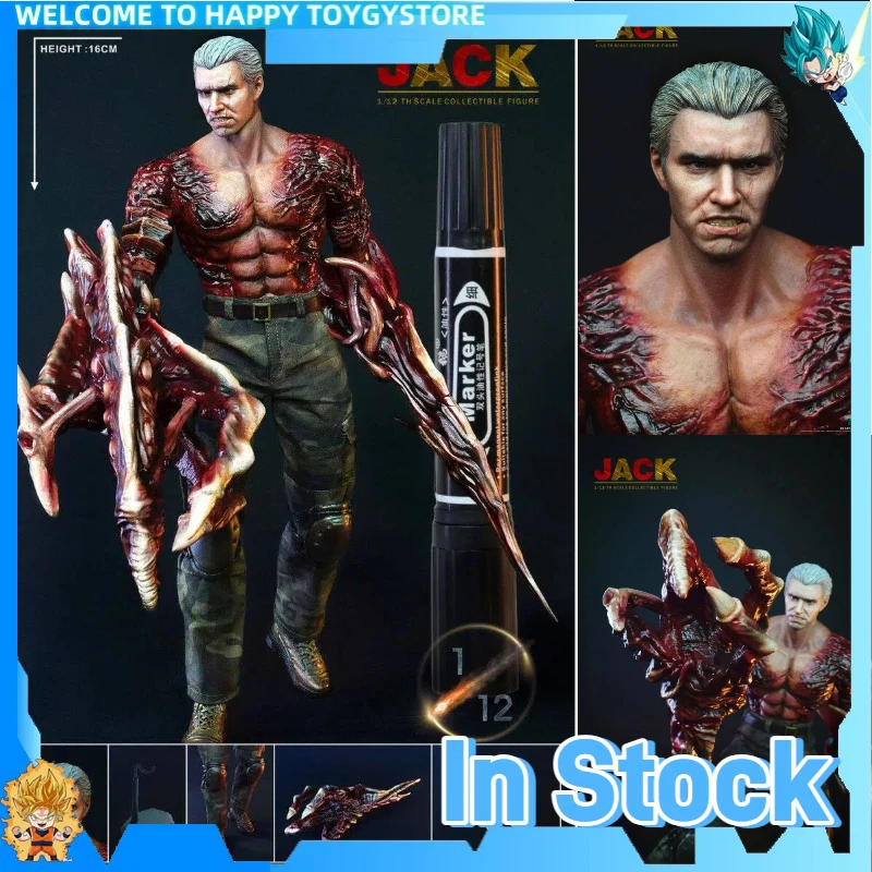

In Stock By-Art 1/12 By-G04 Jack Krauser Major Action Figure Figurines Modle Statue Collection Toys Gift
