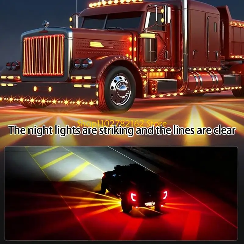 547B High Brightness LED Clearance Light With Anti Vibration Base Suitable For Commercial Trucks And Trailers Safety Warning