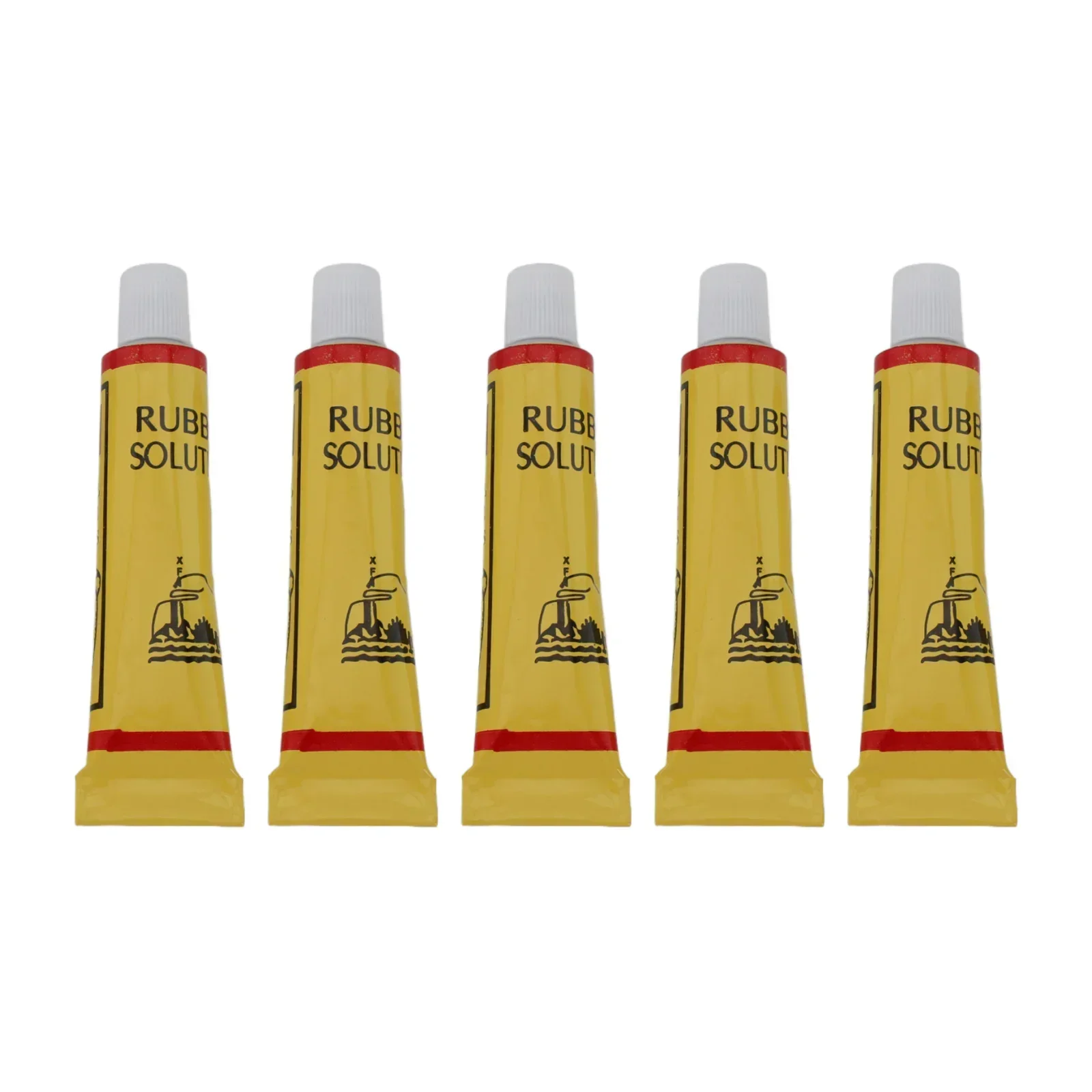 New Practical Puncture Repair Puncture Repair Tire Patches Vinyl Yellow 5pcs 7.3cm Length Car Tire Repair Glue