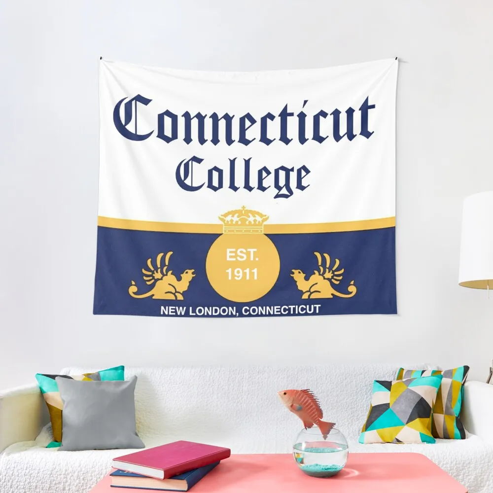 

Connecticut College X Corona Tapestry Bedroom Decorations Home Decoration Accessories Room Decore Aesthetic Tapestry