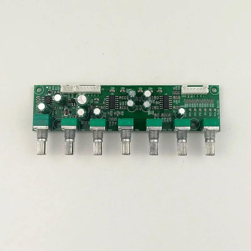 SOTAMIA 5.1 Amplifier Preamp Board Independent 6 Channel Volume Adjustment Bass Frequency Adjustment Automatic Wake-up DC15-35V