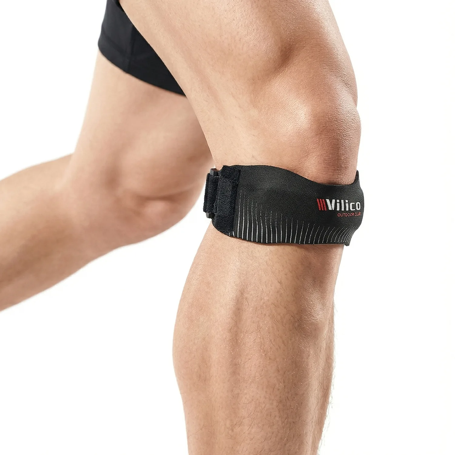 1pc VILICO Patellar Strap, Knee Protector Patellar Tendon Support Suitable for Running, Basketball, Jumper Knees, Tennis, Volley