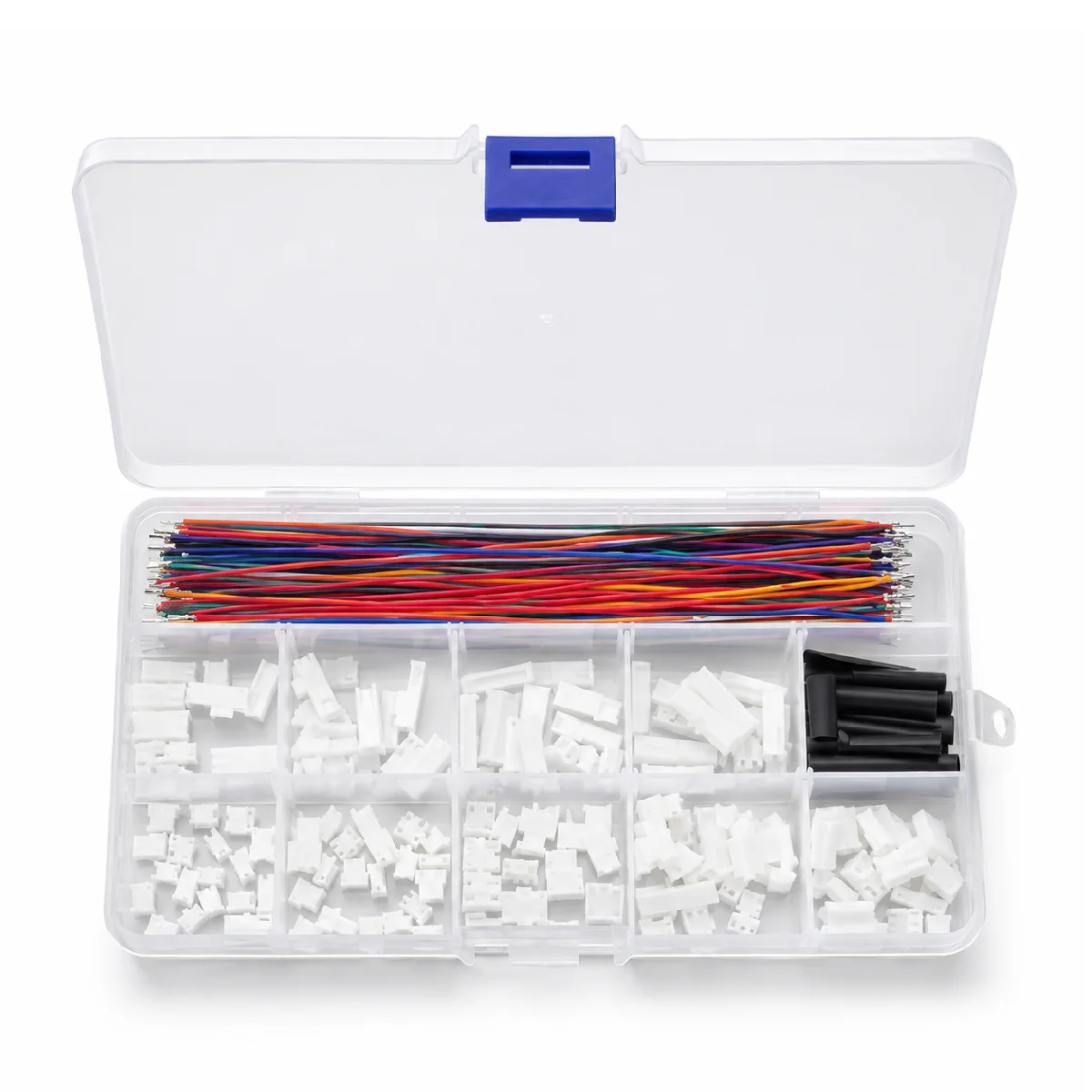 ZH1.5MM plastic shell Connector Kit and 15cm Cables Soft Silicone Wire 2P 3P 4P 5P 6P 7P 8P 9P 10P ZH 1.5mm