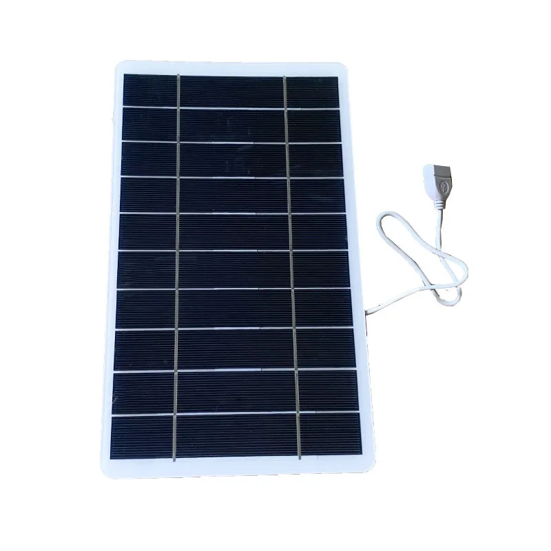 10W/8W/6W/5W Mini Solar Panel USB 5V Portable Solar Charger Panel Outdoor Climbing Fast Charger Travel Phone DIY Solar Charger