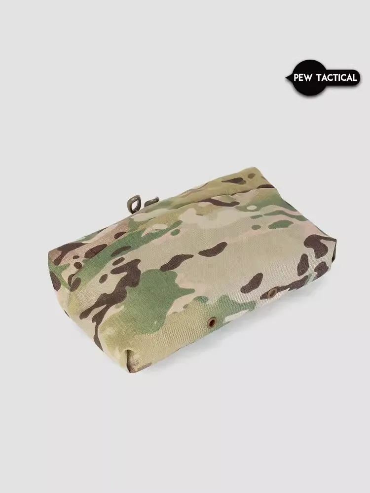 Imagem -03 - Pow Tactical Pannier Horizontal Bolsa Ferro Estilo Bolso de Uso Geral Molle Cintura Side Bolsa Bolsa Secundário Ph83 6x9