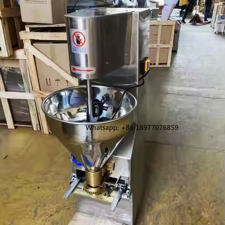 2026 Small Automatic Beef Ball Forming Machine Big Size Fish Ball 2 Head Maker Chicken Halal Stuff Ball Roll Maker