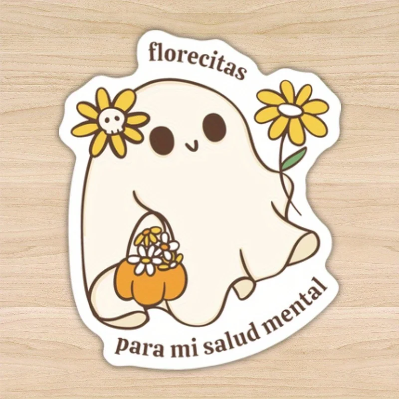 1 Fun Cartoon Sunflower Sticker - 