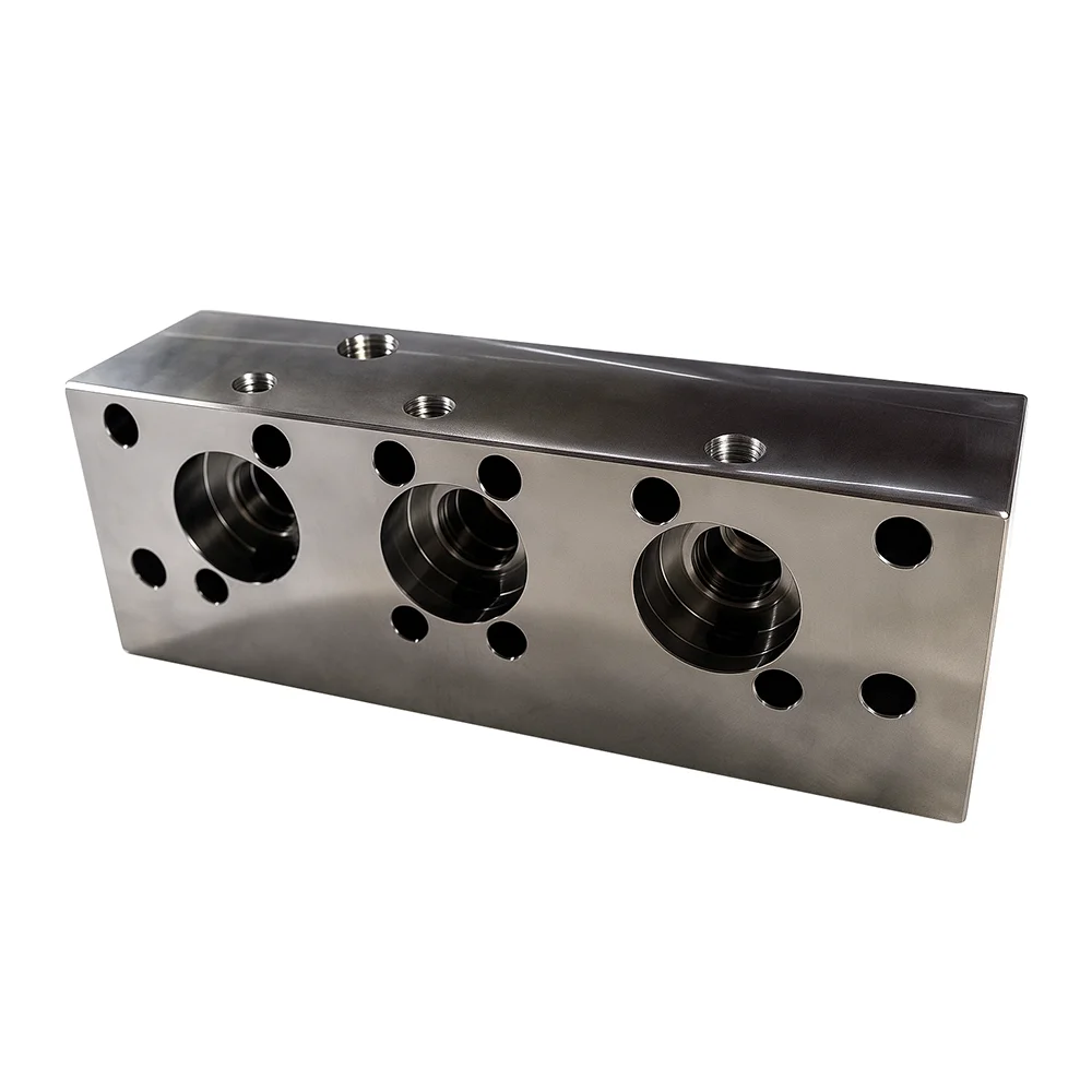 Industrial High Pressure Piston Pump Parts Independent R & D Mold Development Manufacturing Pump Head