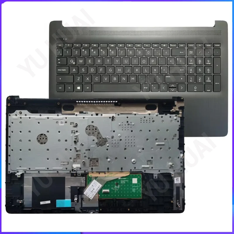 

НОВИНКА для 15-DA 15-DB 15T-DA 15T-DB 250 255 G7 TPN-C135 TPN-C136, упор для рук клавиатуры ноутбука в США/испанском/латинском стиле