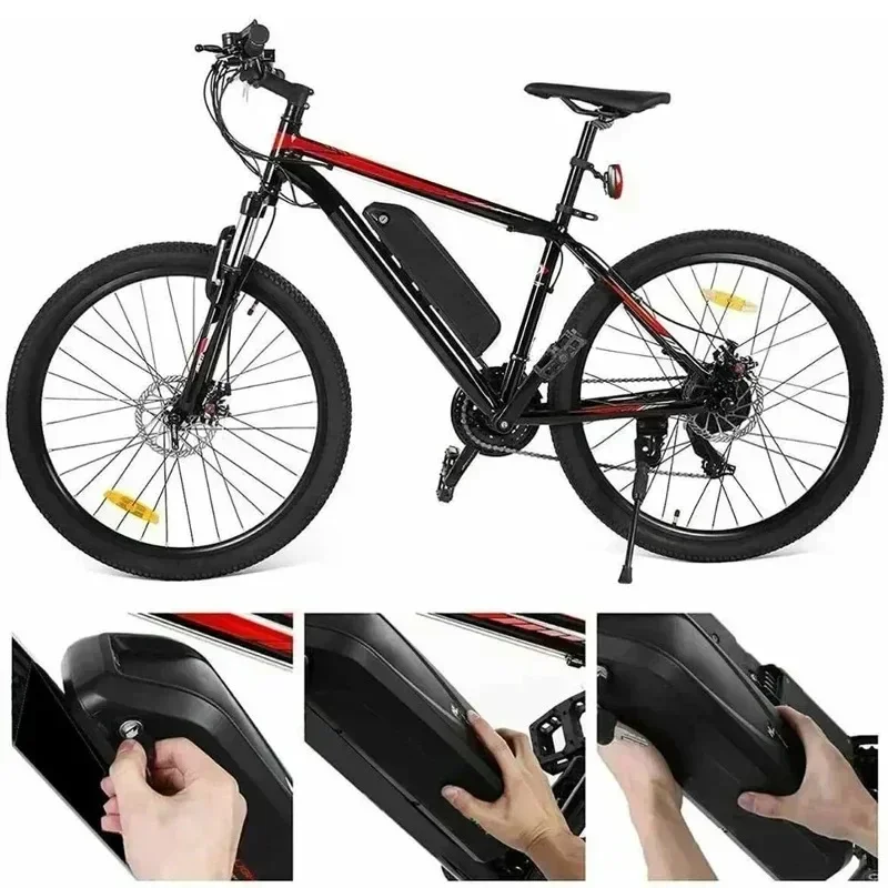 Hailong 20Ah 18650 Cell Battery Pack 25A BMS for Electric Mountain Bike - 36V 48V 52V Options 350W-1000W Charger Compatible