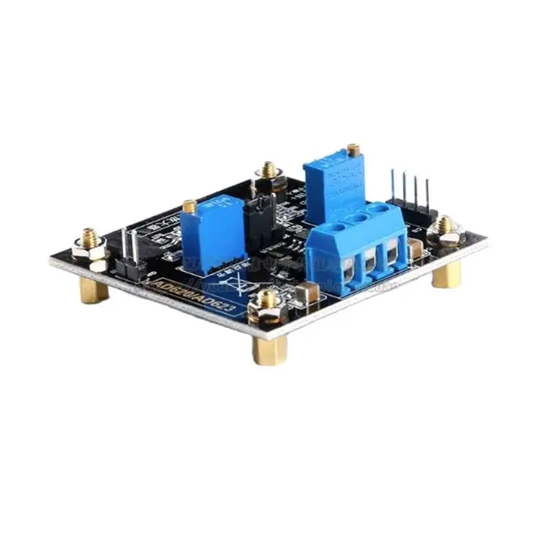 AD620 Instrumentation  Module Voltage Amplifier DigitalControl MCP41010 Gain Adjustment Differential Signal