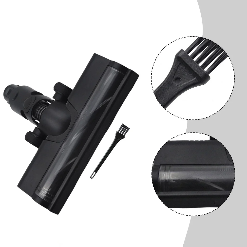 Indoor Cleaning BLACK WHITE Floor Cleaning Brush Head Hardwood Floor Brush Large Dust Absorption for versatile Use