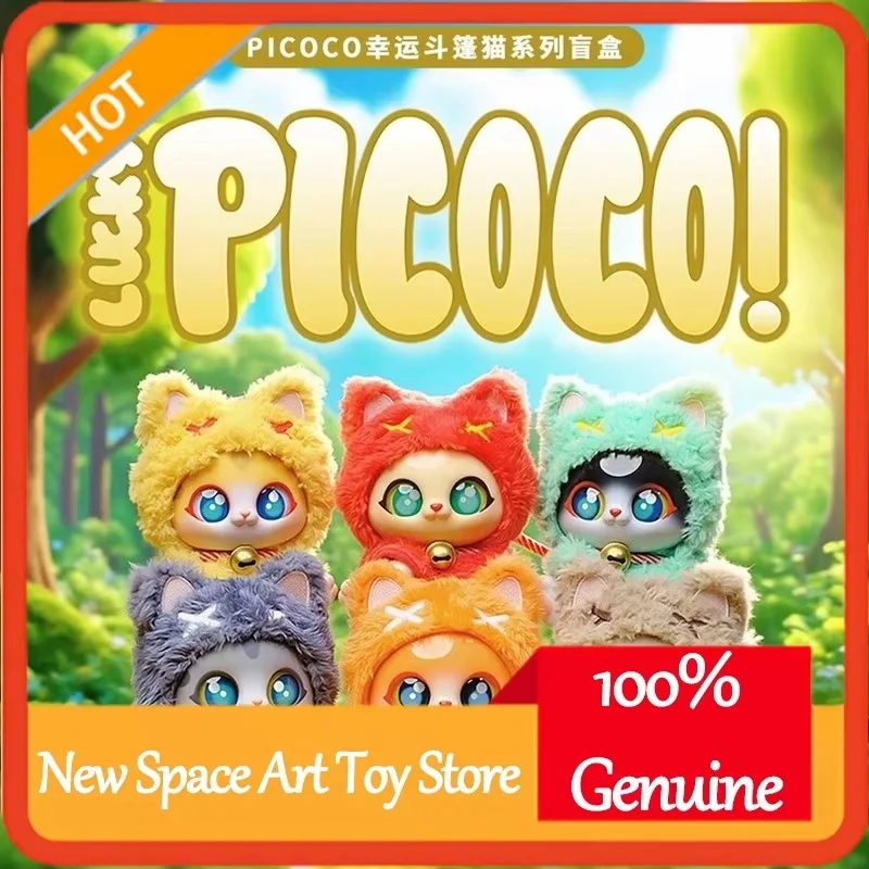 

Picoco Lucky Cloak Cat Series слепая коробка Maneki Neko брелок виниловая фигурка милая кавайная коллекционная игрушка детский рождественский подарок