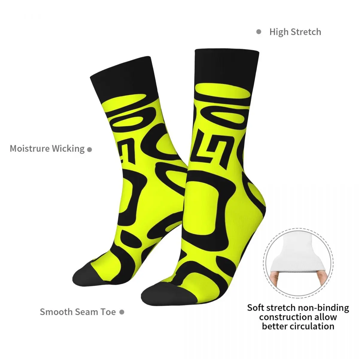 F1 2024 – Lando Norris # 4-Socken, Harajuku, schweißabsorbierende Strümpfe, ganzjährig lange Socken, Zubehör für Geschenke für Männer und Frauen