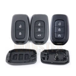 Renault Sandero Symbol Trafic Dacia Logan 키 케이스 커버, 교체용 자동차 열쇠 고리 케이스, 쉘 하우징