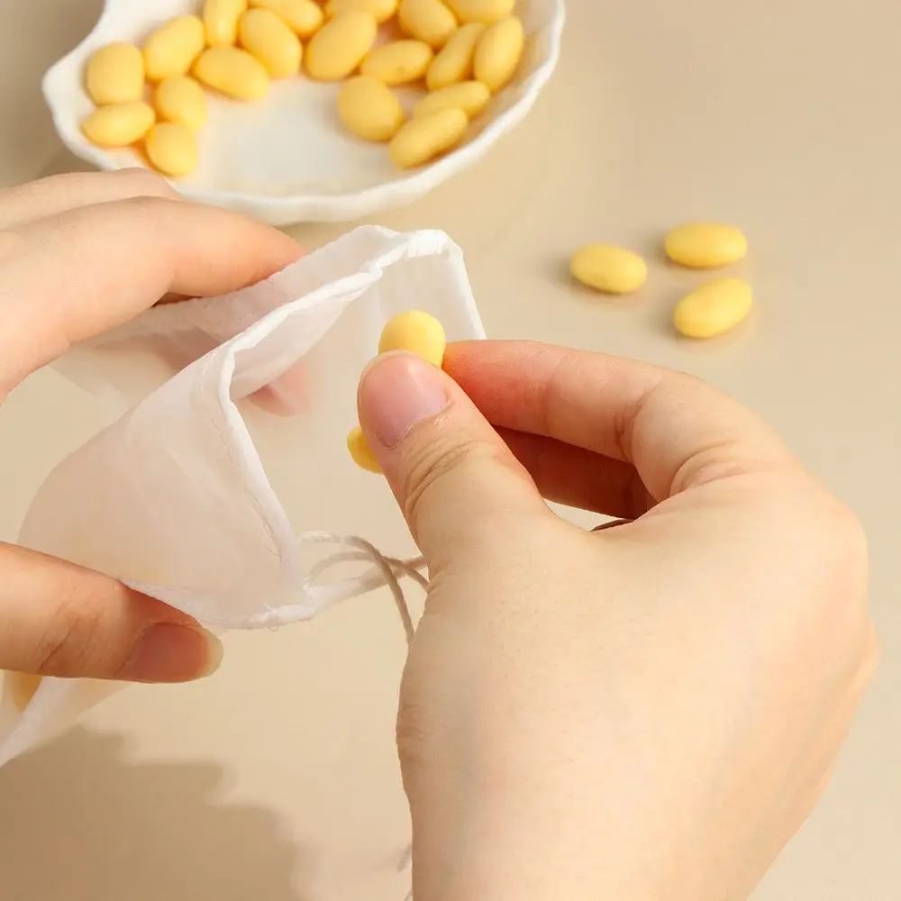 200mesh Reusable Wine Strainer Colander Food Special Coffee Filter Nut Milk Bag Cheese cloth Nylon Fine Mesh