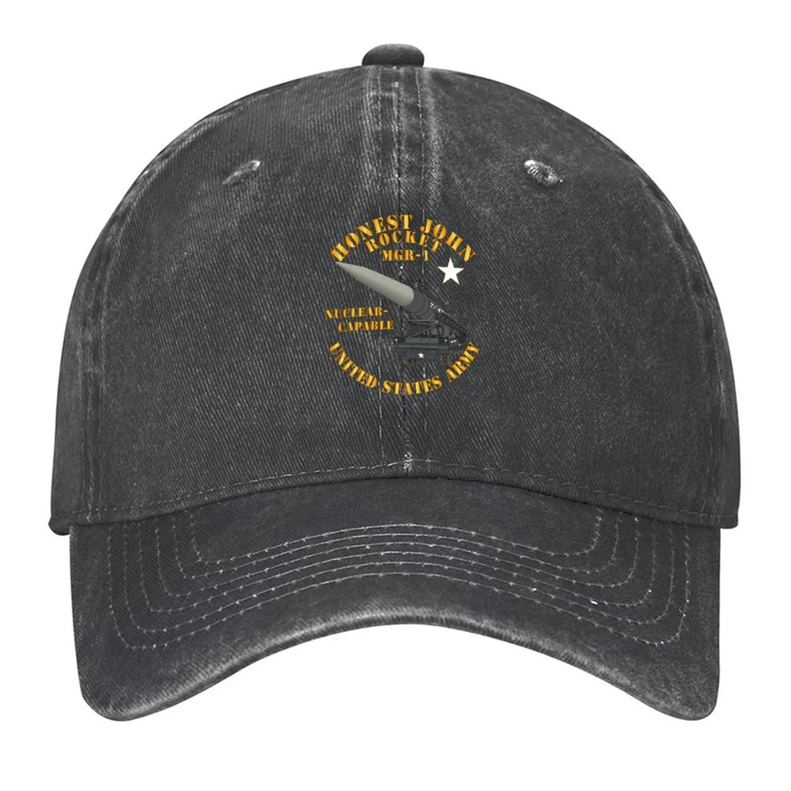 

Army - Artillery - Honest John Rocket - MGR1 Baseball Cap fun hats cute Fashion Beach party Hat For Women Men's