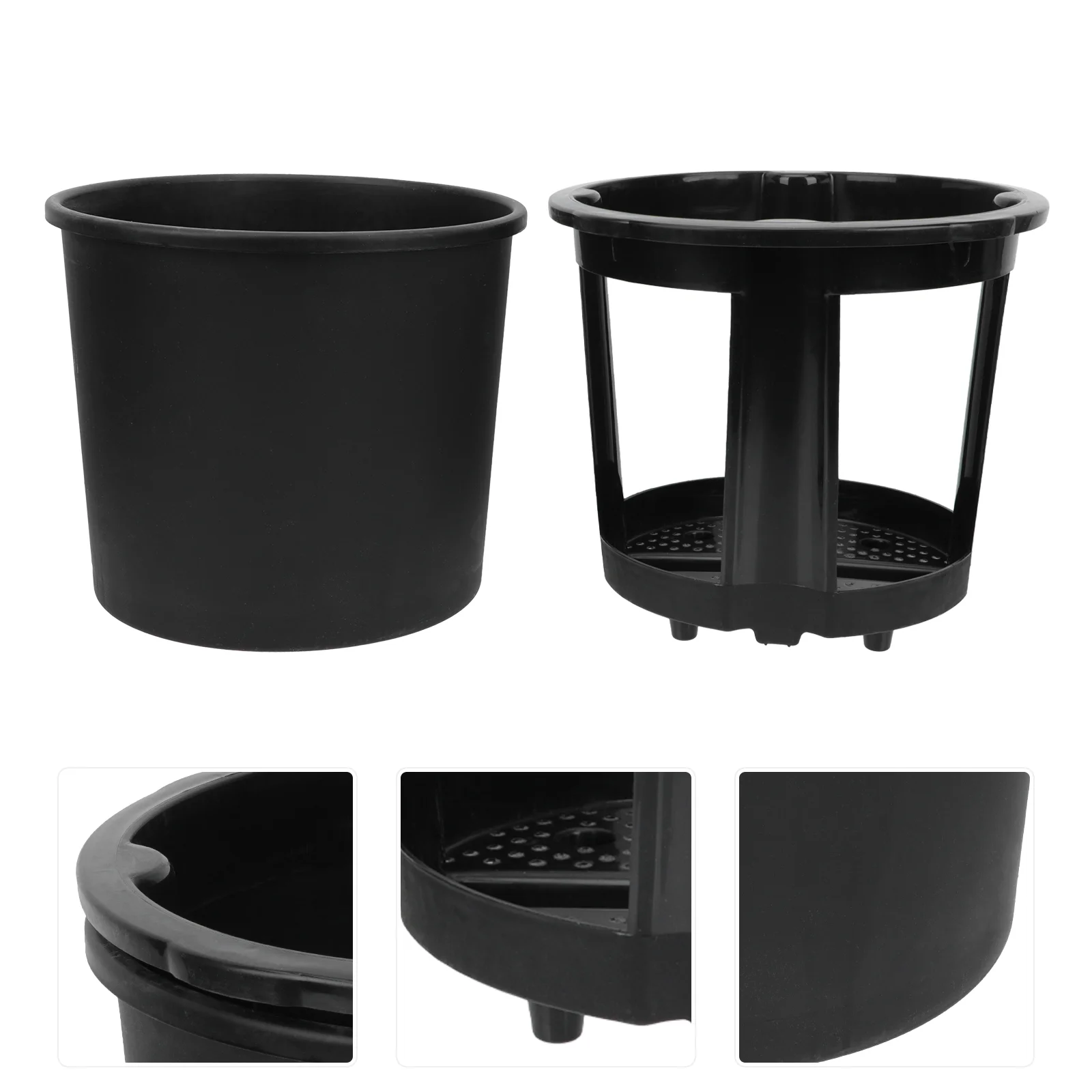 Sweet Potato Planting Bucket Peanut Practical Planter Grow Outdoor Growth Durable Plastic Growing Nursery