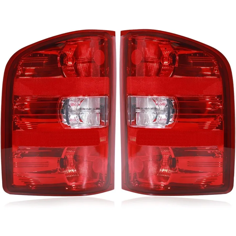 

Tail Lights Assembly Compatible with 20072013 Chevy Silverado 1500 2500HD 3500HD GMC Sierra 2500 HD 3500 HD Rear Light Tailligh