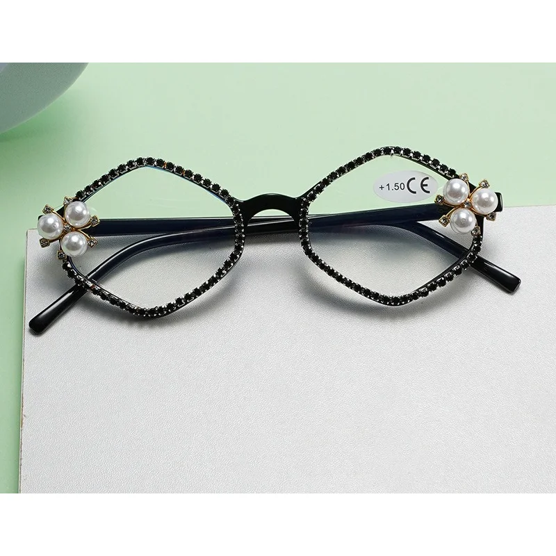 

Fashion Anti Blue Light Reading Glasses Women Computer Optics Eyeglasses Prescription Glasses 0 +25 +50 +75 to +600