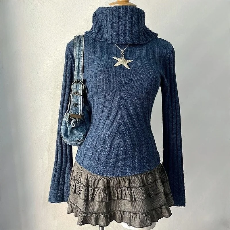 

Autumn Winter Women's Pullover Sweater Street Casual Hip 00% Other Material Spring Ladies Knitwear