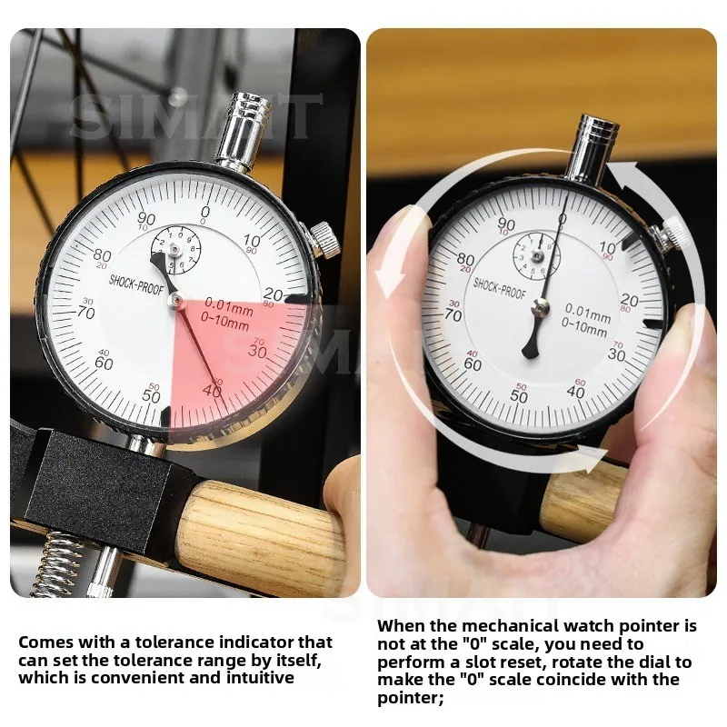 Bicycle Spoke Tensimeter, Hub Mountain Road Rim Correction Adjuster, Special Tool