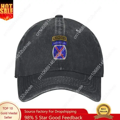 

10th Mountain MTN Division Patch Range Hats Mens Womens Sports Baseball Hat Hop Tailor-made Caps Personalized Cowboy Trucker Cap