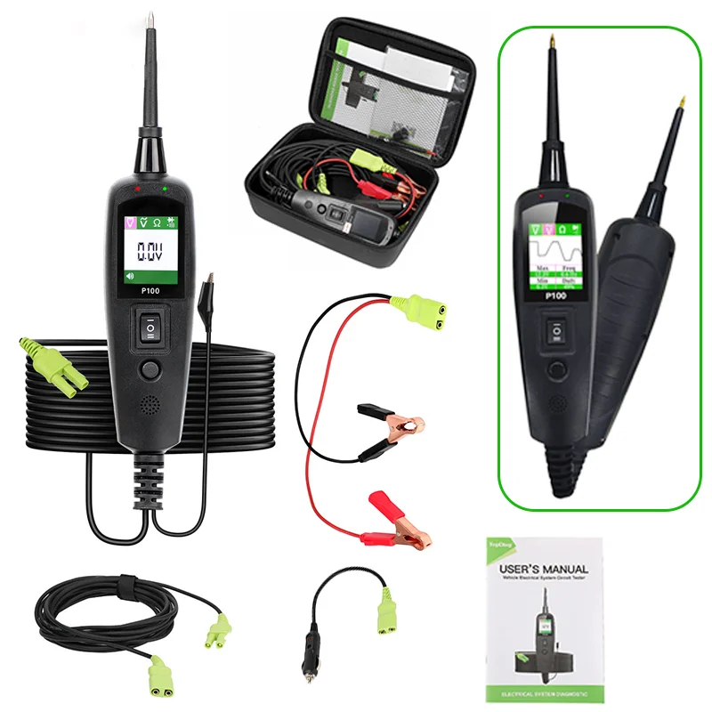 

P100 Probe Pen Car Tester Circuit Kit Automotive Battery Scanner Diagnostic Tool Auto Accessories Car Circuit Tester for Trucks