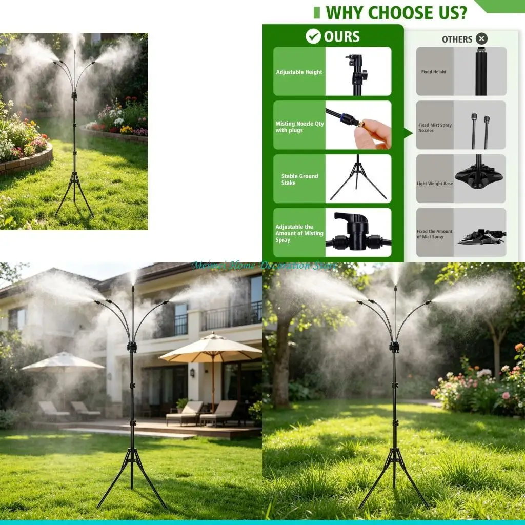 H7BF High Pressure Exterior moisturization System Featuring Corrosion Resistant Bronze Nozzle
