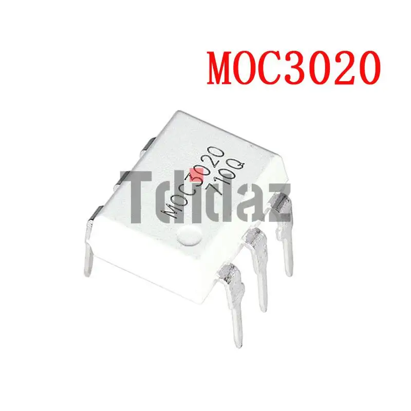 10PCS MOC3020 MOC3021 MOC3022 MOC3023 MOC3041 MOC3043 MOC3052 MOC3061 MOC3062 MOC3063 DIP6 DIP Optocoupler New and Original IC