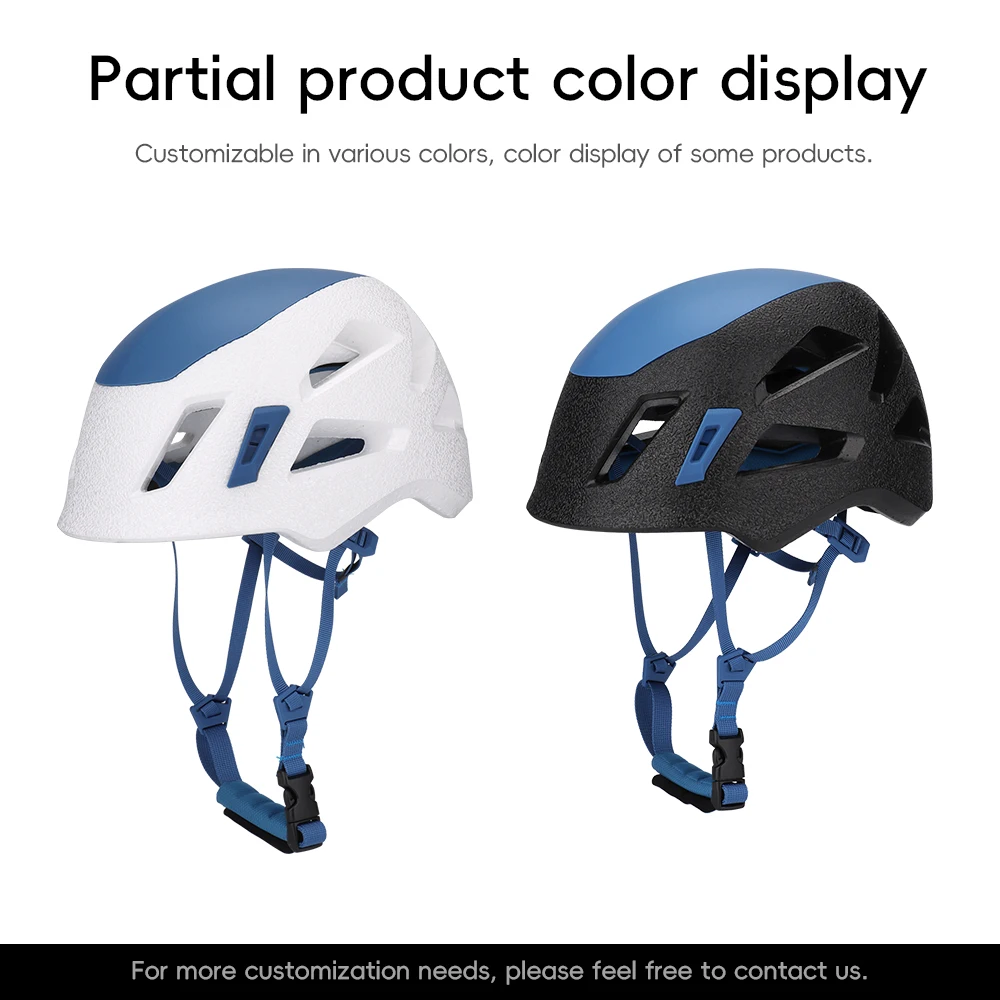 Customized Lightweight Outdoor Helmet, Mountaineering&Development Training Rock Climbing, Caving, Ultra-Light Protective Safety