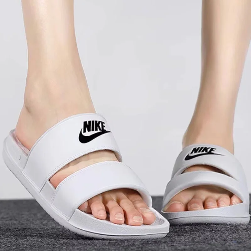 Nike 2026new Women Slippers Soft Non-slip Breathable Summer Beach Casual Home Outdoor Slide Sandals DC0496-100
