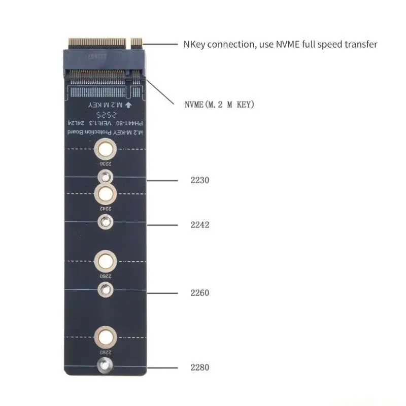 PH441 M.2 NVME PCIE Disk Drive SSD Adapters Board for M.2 SSD