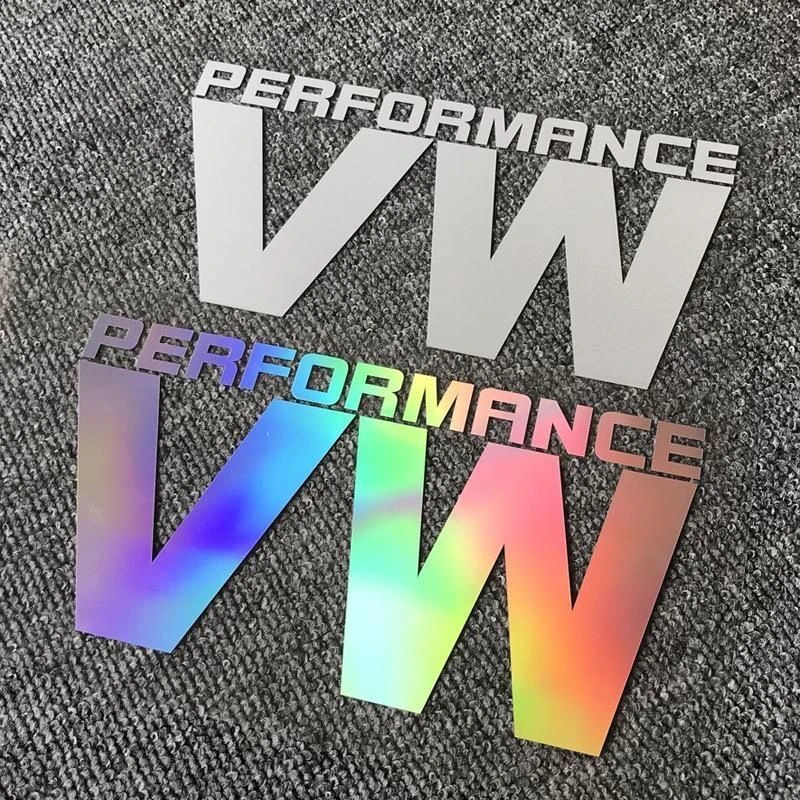 

Наклейка на лобовое стекло автомобиля, светоотражающая наклейка для тюнинга автомобилей Volkswagen Golf, Sagitar, Jetta, декоративная наклейка VW