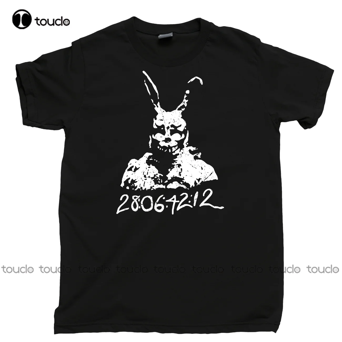 Donnie Darko T Shirt 28 06 42 12 Frank Bunny Rabbit Suit Time Travel Movie Tee t shirt dress Custom aldult Teen unisex xs-5xl