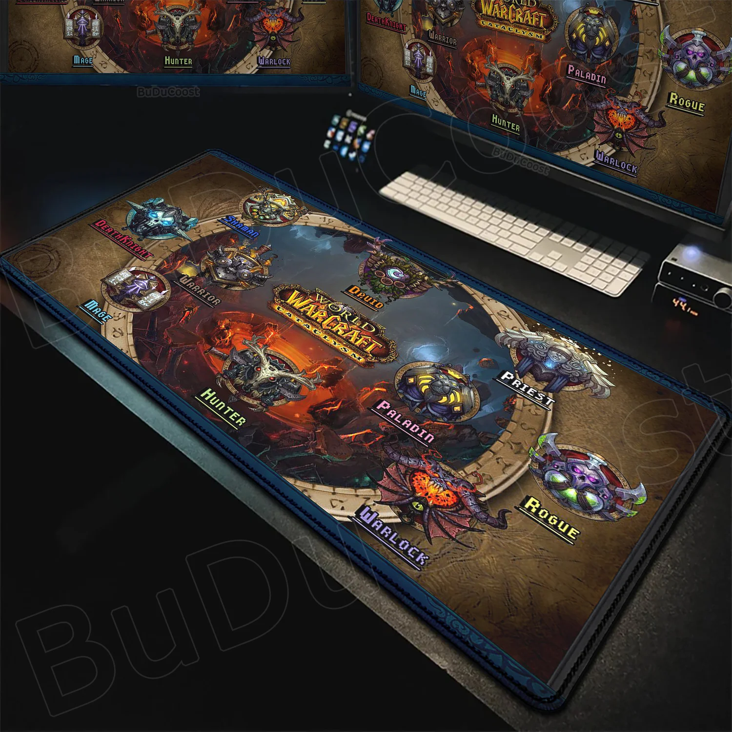 

E-sports New Cool Game Mouse Pad HD Print World of Warcraft Rubber Gaming Mousepad 900x400mm Large Mouse Mat Pc XXL WOW Desk Mat
