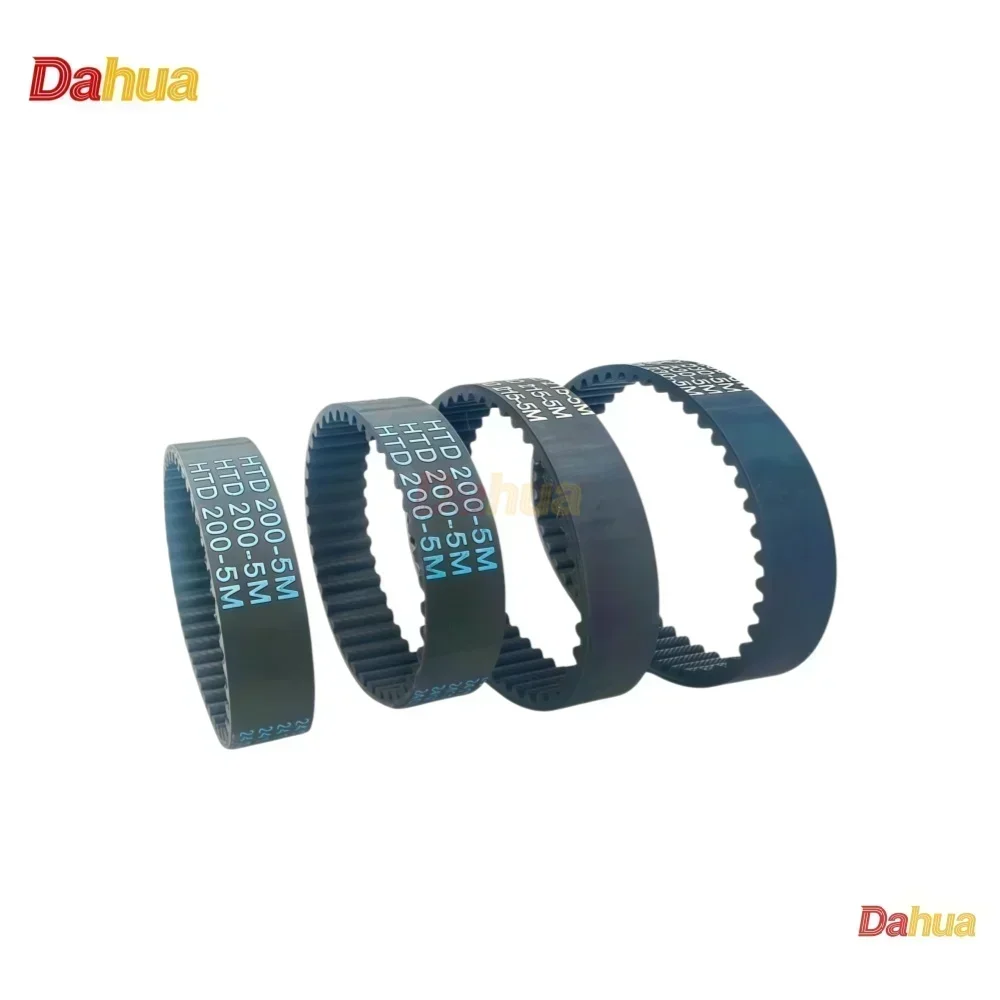 HTD5M Timing Belt, Pitch=5mm Width10~50mm Length1540/1545~1950mm Rubber Synchronous Belt for CNC Router & Industrial Automation