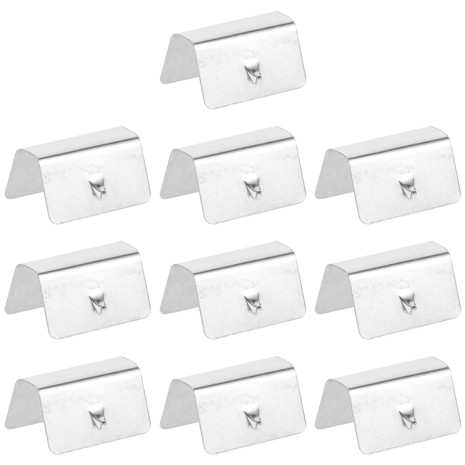 

10 Pcs Windshield Fastener Automotive Deflector Retainer and Fasteners Metal Fixing Canopy Clamps