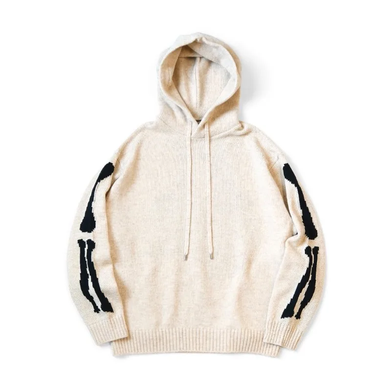 

25AW KAPITAL Japanese Style Bone Embroidery Hoodies Men Women Fashion Comfortable Sweatshirts Male Hoodie Men's Clothing