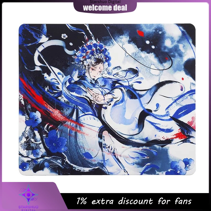 

Tiger Seal Esports Pioneer Kunlun Fine texture Random weave Neutral Gaming Mouse Pad Dedicated Compatibility FPS CS Delta Force