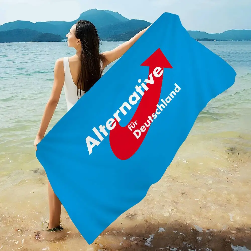 A-Alternative Afd Microfiber Printed Beach Towel Mountain Climbing Yoga Beach Swimming Running Absorbent Soft Towel